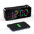 RGB Color Changing LED Digital Alarm Clock with FM Radio Built-in 8 Natural Music