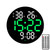 10-Inch Led Digital Wall Clock 2-Color Large Screen Electronic Clock With Temperature Display