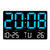 Large Display Led Digital Clock 5 Modes Brightness Adjustable Temperature Mute Electronic Clock