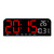 LED Screen Digital Display Desktop Alarm Clock Multifunctional Decoration Wall Clock