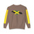 Chro Baxide Unisex Lightweight Crewneck Sweatshirt - Gold Stripe