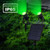 6W One for Two Solar Spotlight Outdoor IP65 Waterproof Light Control Induction Lawn Lamp, Luminous Flux: 300-400lm