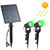 6W One for Two Solar Spotlight Outdoor IP65 Waterproof Light Control Induction Lawn Lamp, Luminous Flux: 300-400lm