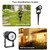 3W One for Three Solar Spotlight Outdoor IP65 Waterproof Light Control Induction Lawn Lamp, Luminous Flux: 300-400lm (RGB Cyclic Fixation)
