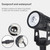 3W One for Three Solar Spotlight Outdoor IP65 Waterproof Light Control Induction Lawn Lamp, Luminous Flux: 300-400lm (RGB Cyclic Fixation)