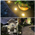 TG-JG00127 10 LEDs Solar Outdoor Waterproof Plastic Garden Decorative Ground Plug Light Intelligent Light Control Buried Light, White Light