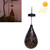 Solar Garden Hanging Light Outdoor Garden Decoration Projection Lamp Waterproof Iron Chandelier