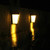 6 LEDs Outdoor IP65 Waterproof Energy Saving Solar Powered LED Wall Lamp Security Light