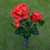 Solar LED Artificial Rose Lantern Garden Decoration Lawn Lamp