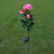 Solar LED Artificial Rose Lantern Garden Decoration Lawn Lamp