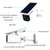 LED Simulation Security Camera Solar Lamp IP65 Waterproof Anti-Theft Human Body Induction Courtyard Spotlight