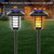 Solar LED Lawn Simulation Flame Lamp Outdoor Garden Lighting Landscape Light, Spec: