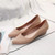 Shallow Mouth Square Head Single Shoes