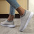 New Large Size The Trend Of Women Shoes Wild Sports Leisure Flying Running Shoes
