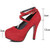 Women Shoes Round Toe Stiletto High Heels
