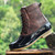 Woman Sonwy boots Shoes Waterproof  Boots for all Seasons Brown Color Rubber Bottom Warm boot shoes