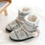 Winter High-Top Cotton Slippers Cotton Slippers With Heel Velvet Thick-Soled Indoor Warm Shoes