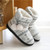 Winter High-Top Cotton Slippers Cotton Slippers With Heel Velvet Thick-Soled Indoor Warm Shoes