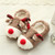 Elk Slippers Cute Thick-Soled With Heel Cotton Slippers Autumn And Winter Cotton Slippers