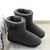 Winter Home Boots Thick-Soled Non-Slip Cotton Slippers