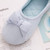 Bow Confinement Shoes Indoor Home Confinement Shoes Non-Slip Floor Bag Heel Slippers
