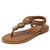 Ladies Summer Bohemian Roman Sandals Seaside Flat Beach Shoes