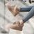 C12 Autumn and Winter Plush Warm Lace-up Snow Boots Casual Cotton Shoes
