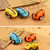 S618 360 Degree Rotary Mini High Speed Laser Pocket Car Racing Model Vehicle Toy