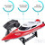 HongXunJie HJ806 2.4Ghz Water Cooling High Speed Racing Boats with Remote Controller, Auto Flip Function, 200m Control Distance