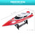 HongXunJie HJ806 2.4Ghz Water Cooling High Speed Racing Boats with Remote Controller, Auto Flip Function, 200m Control Distance