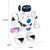 Electric Hyun Dance Robot LED Light Music Children's Educational Toys