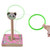 Kindergarten Children Wooden Panda Animal Throwing Ring Toss Games Activities Toys, Size: 9*9*14.7cm