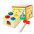Baby Early Education Intellectual Toy Percussion Knocking Table, Size: 12*12*10cm