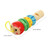 2 PCS Cute Cartoon Wooden Whistle Children Wind Instrument, Random Style Delivery