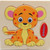 2 PCS Educational Toddler Wooden Toy Cartoon Animal 3D Puzzle