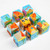 Iron Box 9 Cube Six-Sided Pattern Building Blocks Puzzle Children Early Education Wooden Toy