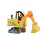 3 PCS 512 Children Wooden Assembled Car Engineering Vehicle Excavator Assembling Toy