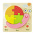 3 PCS Early Childhood Education Wooden Three-Dimensional Jigsaw Puzzle Toy