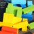 Colorful Stacked Tall Children Menochi Toy Desktop Game