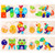 Wooden Animal Growth Process Evolution 3D Jigsaw Puzzle Toy Early Education Building Blocks