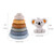 Baby Stacking Nesting Circle Toy Soft Squeeze Building Blocks Sensory Toys