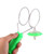 Colorful LED Light Flashing Spinning Top with Handle, Random Color Delivery