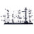 Space Rail , DIY Physics Spacewarp Rollercoaster Model Kit 16,000mm Rail, 342 in 1