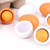 6 PCS Wooden Eggs Yolks Simulated Kitchen Food Cooking Toys Set Pretend Play For Children