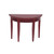 3 PCS 1:12 Mini Dollhouse Scene Decoration Mahogany Semi-circular Porch Table
