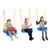3 in 1 Multi-function Children's Outdoor Swing Toy, Random Color Delivery