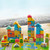 Onshine Wooden Puzzle Children Toy 62 PCS City Traffic Scene Building Blocks