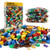 1000 in 1 Intelligent Toys DIY ABS Material Building Blocks with 4 Random Toy Persons, Random Color Delivery