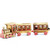 Wooden Three Section Locomotive Office Creative Home Decoration Simulation Toy