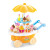 Simulation Small Carts Girl Mini Candy Cart Ice Cream Shop Children Toys with Music and Light